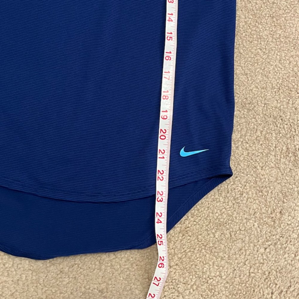 EUC NIKE DRI-FIT Elastika Royal Blue Training Tank Top, Size XS - Picture 12 of 13